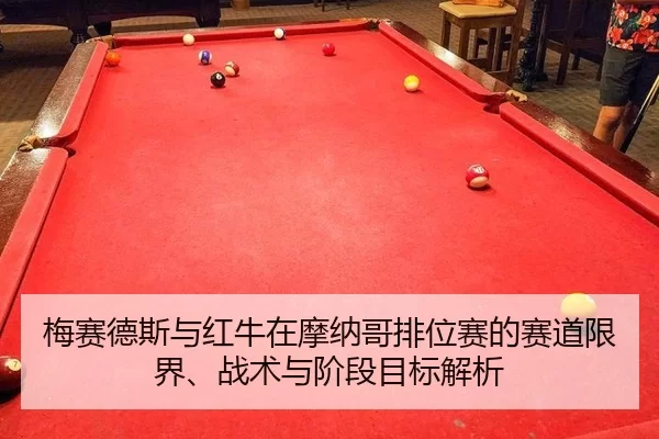 梅赛德斯与红牛在摩纳哥排位赛的赛道限界、战术与阶段目标解析